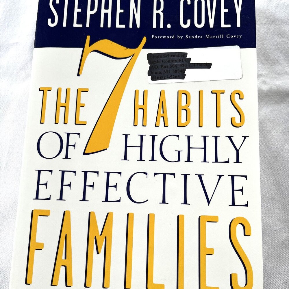 Book Stephen R. Covey The 7 Habits of Highly Effective Families excellent book